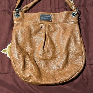 Marc by Marc Jacobs Soft Leather Brown Hobo Bag